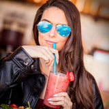 Phade® 9″ Ocean Friendly Unwrapped Sustainable Boba Eco-Straws - Case of 720 - #511207
