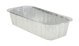 Molde de aluminio desechable para pan de 3 lb - Caja de 350 - N.º 5300NL