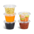 Prime Source Clear Lid for 2 oz. Portion Cups - Case of 2500 Prime Source