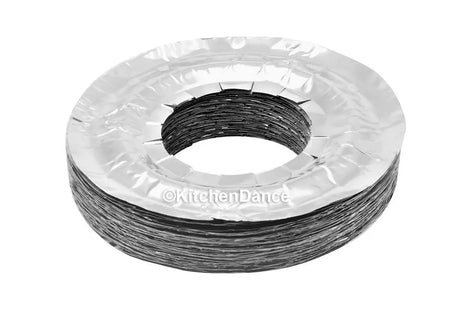 Round Gas Stovetop Disposable Burner Bibs - Case of 1000  #6000 Durable Packaging