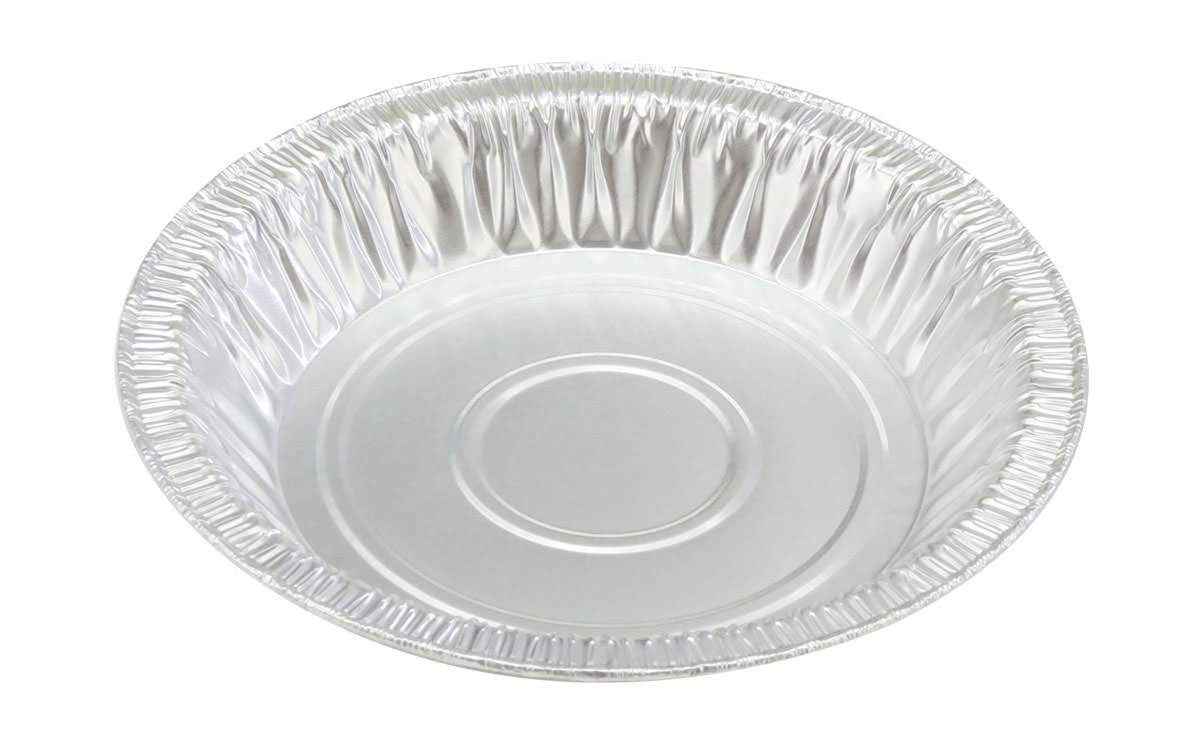 6" Disposable Aluminum Foil Pie Pan - Shallow -Case of 500  #601