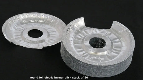 Small Disposable Burner Bib for Electric Stove - Case of 900  #6200S Durable Packaging