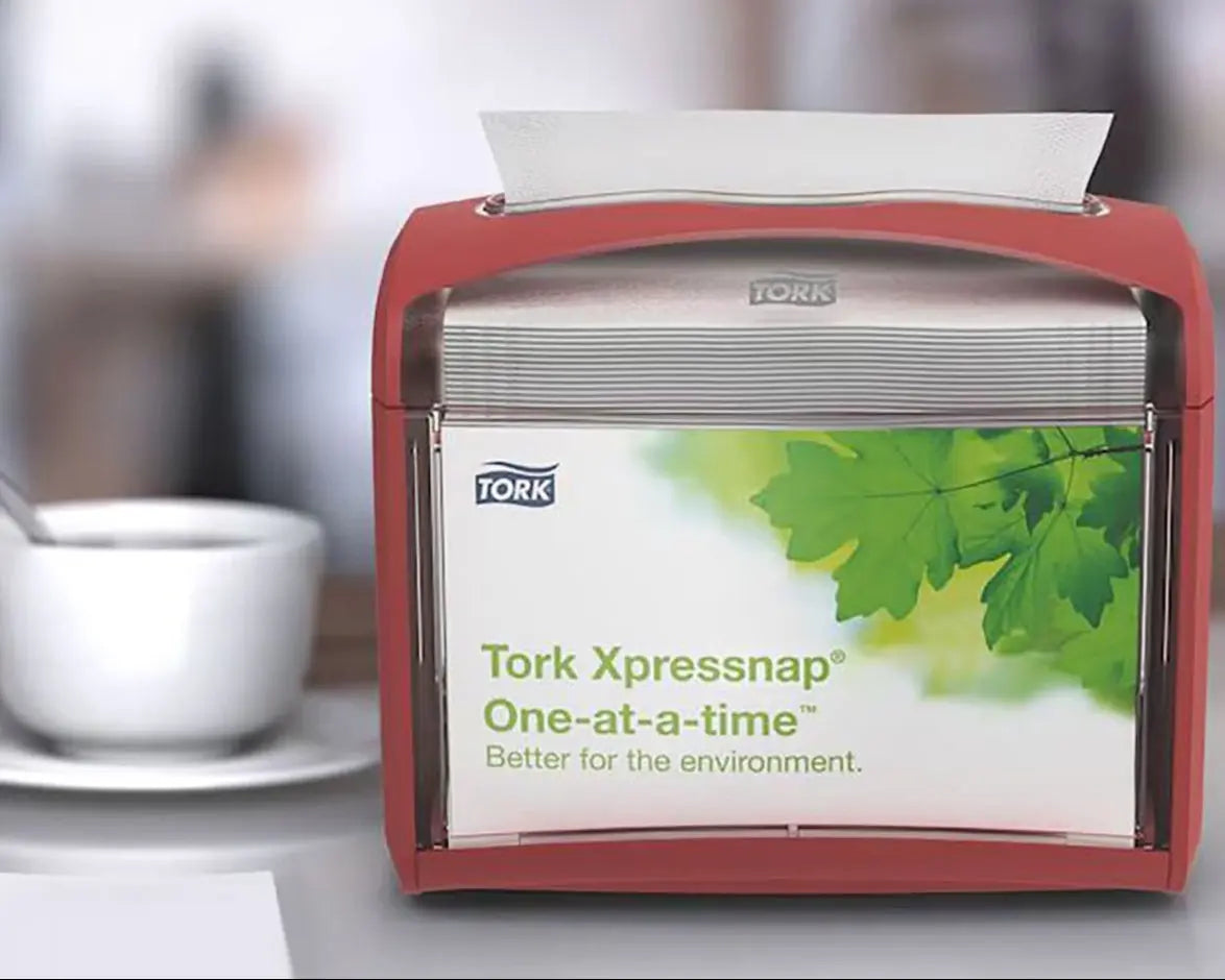 Tork Xpressnap® Tabletop Napkin Dispenser - Case of 1 Tork