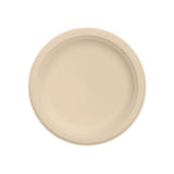 6" Round PFAS-Free Fiber Plate, Natural - Case of 1000 - #6FBRP1