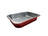 11" x  7" Colored Heavy Aluminum Entrée Pan - Case of 200 - #A71NL KitchenDance