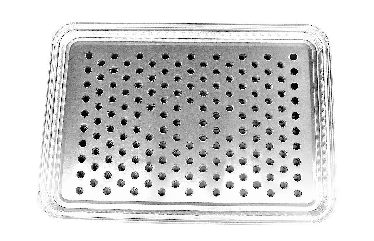 Sartenes desechables de aluminio para cubrir parrillas - Caja de 200 n.º 7200