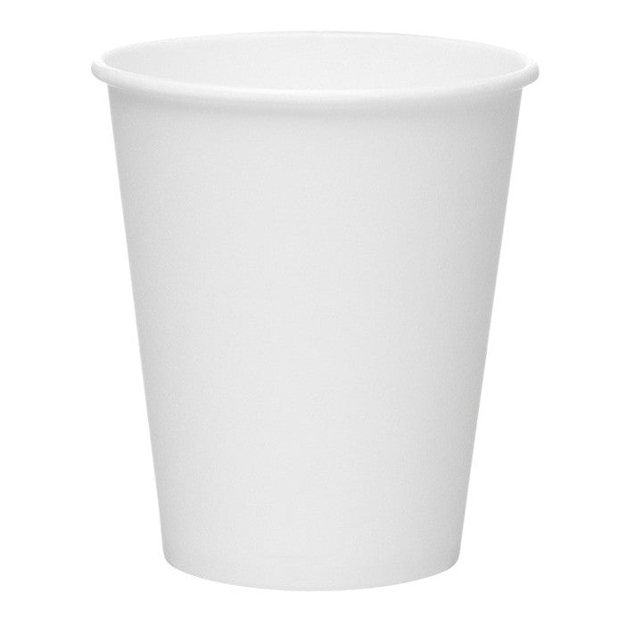 Vaso para bebidas calientes de pared doble de papel blanco de Prime Source, capacidad de 12 onzas (caja de 500)