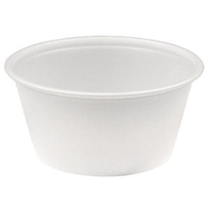 Vaso de porción transparente de 3,25 oz de Prime Source - Caja de 2500