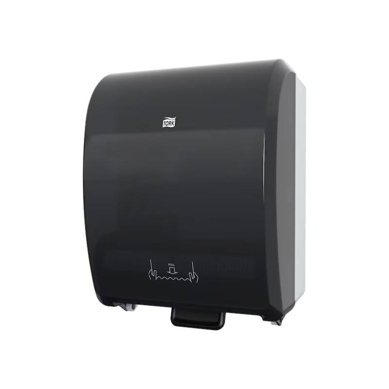 Tork Mechanical Black Paper Hand Towel Roll Dispenser - Case of 1 - #772828