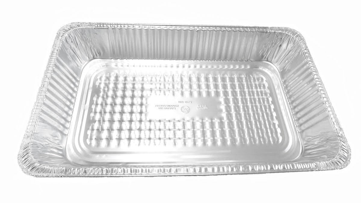 Sartén desechable de tamaño completo para mesa de vapor, profunda, caja de 50, n.º 7900