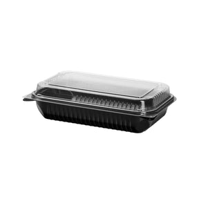 Dart Solo 11.5x8" MPS Plastic Hinged Lid Dinner Box - Case of 100 - #919017-PM94 Dart Container
