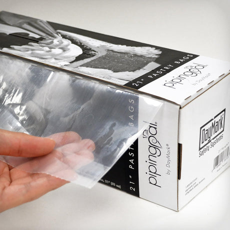 21" PipingPal Pastry Bag with Dispenser - 8 Per Case - #IT115437B Wholesale Foil Pans