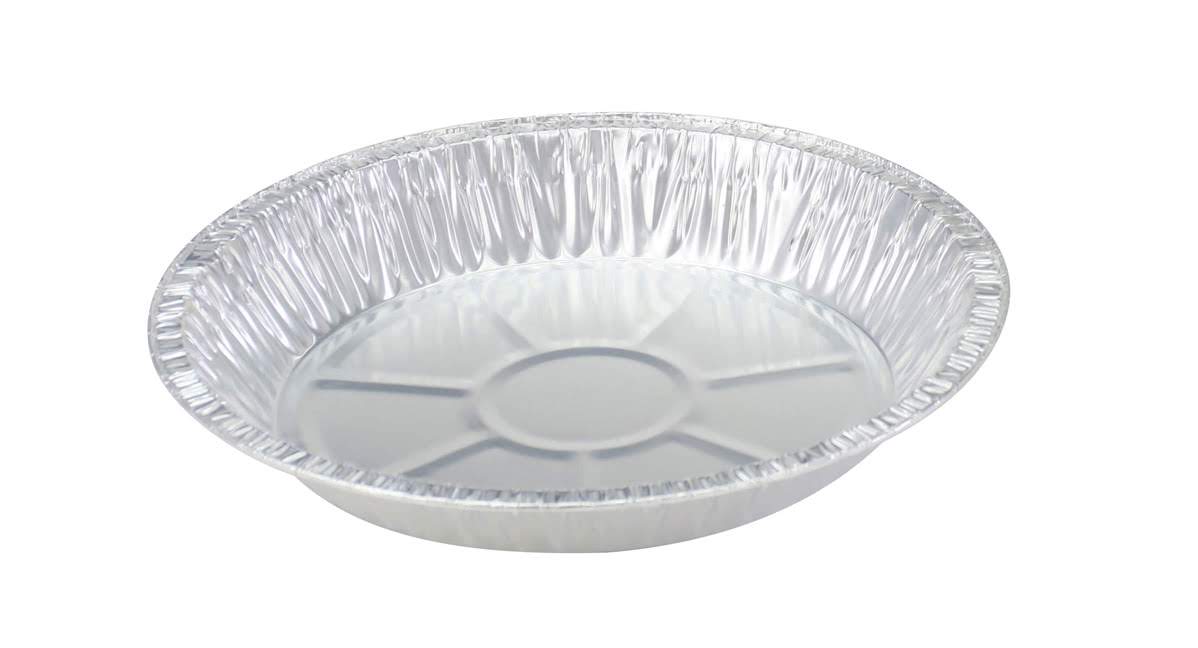 9" Disposable Aluminum Foil Pie Pan - Extra Deep - Case of 500 - #940