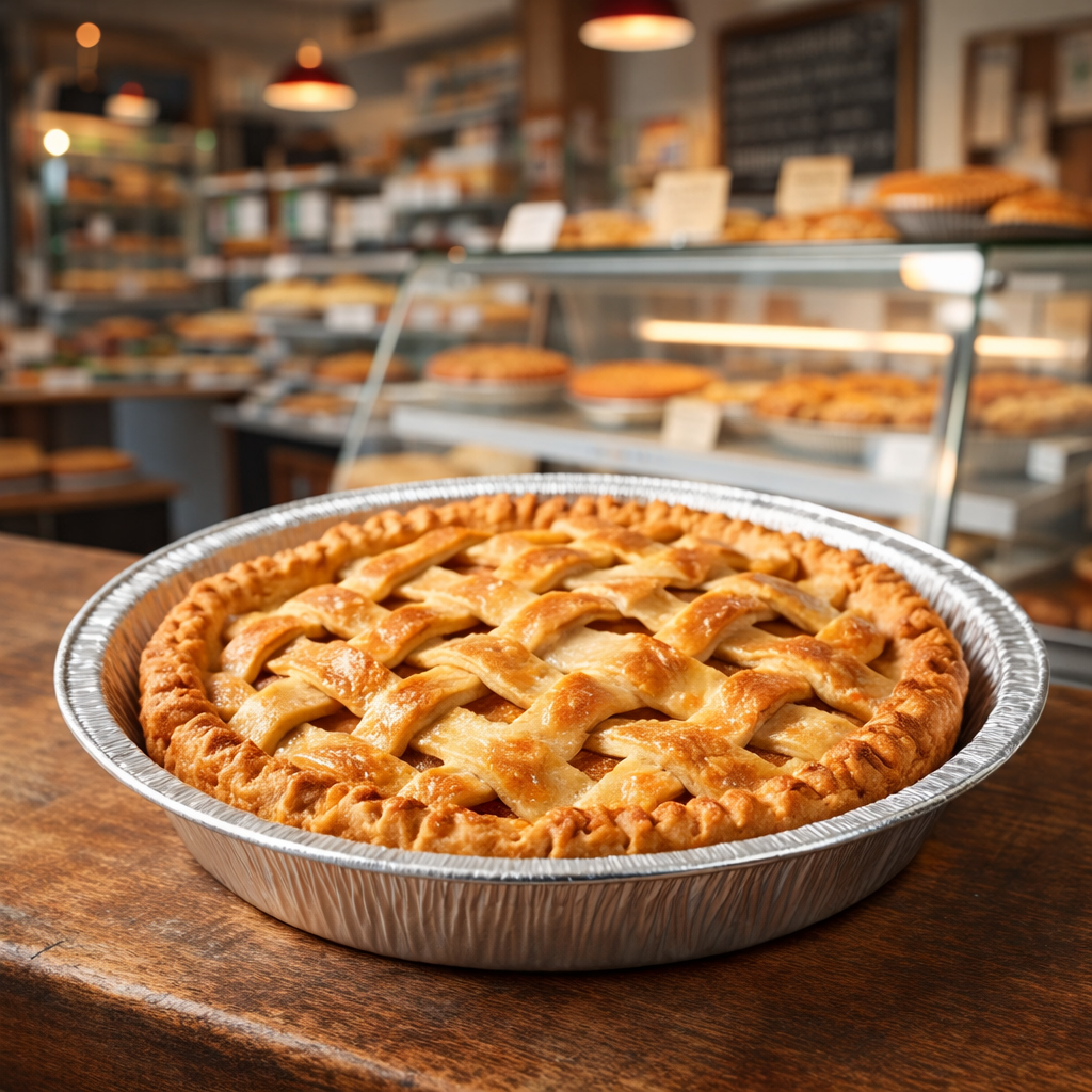 Chief 9" Disposable Deep Heavy Foil Pie Pan - Case of 200 - #977