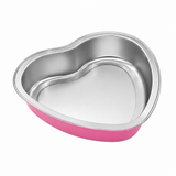 8 oz. Colored Heart Shaped Dessert or tart pan - Case of 1000 - #A255NL