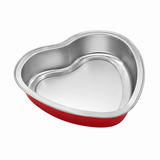 8 oz. Colored Heart Shaped Dessert or tart pan - Case of 1000 - #A255NL