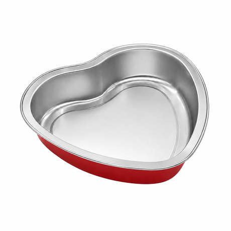 8 oz. Colored Heart Shaped Dessert or tart pan - Case of 1000 - #A255NL