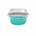 Vaso de postre de aluminio de colores de 4,5 oz con tapa de plástico (caja de 2000 unidades) n.° A35P