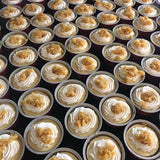 2 oz. Disposable Aluminum Colored Foil Cups - Case of 2000 - #A3NL