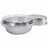 8 oz. Smoothwall Colored Disposable Foil Pan with Snap-on Plastic Lid - Case of 1000 - #A42P