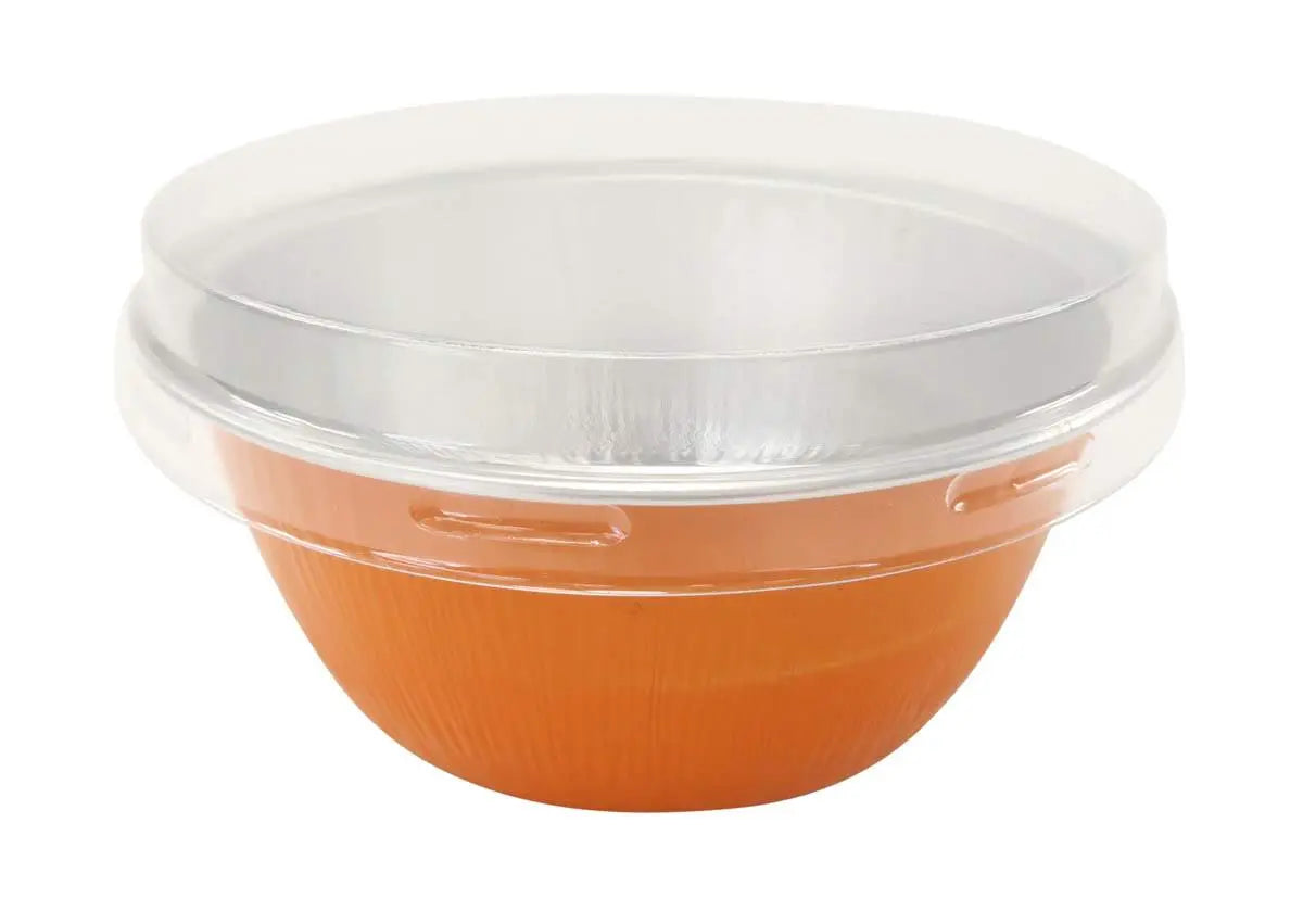 4 oz. Disposable Colored Aluminum Ramekins with Lids - #A50P