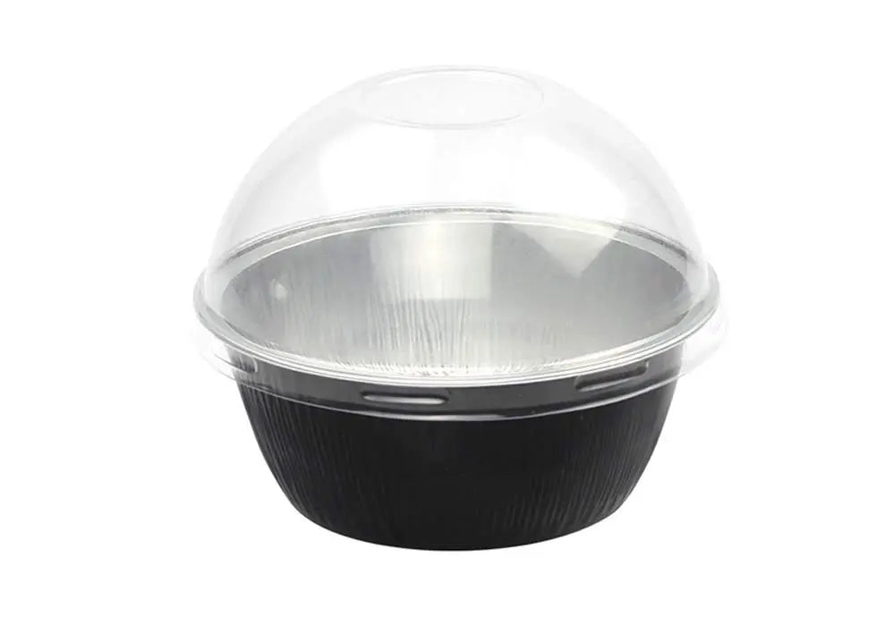 4 oz. Disposable Colored Aluminum Ramekins with Lids - #A50P