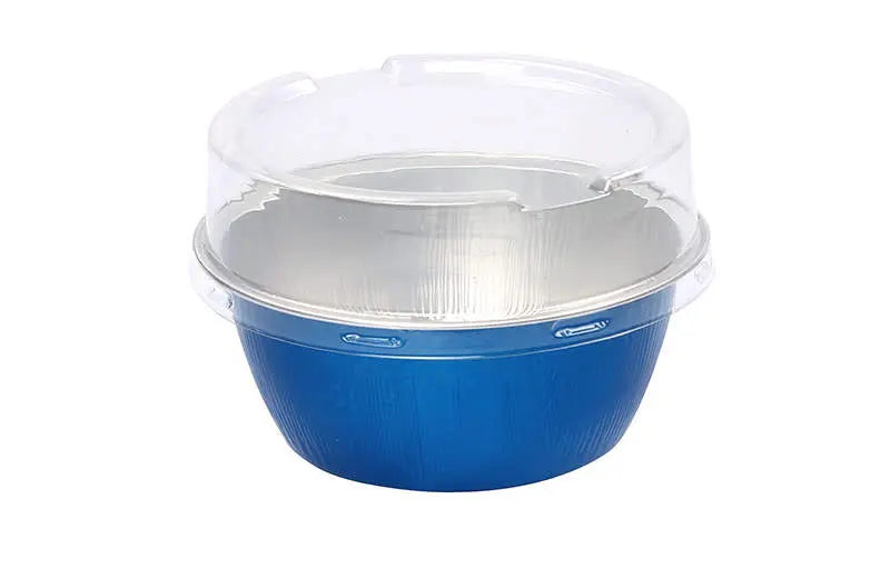 4 oz. Disposable Colored Aluminum Ramekins with Lids - #A50P