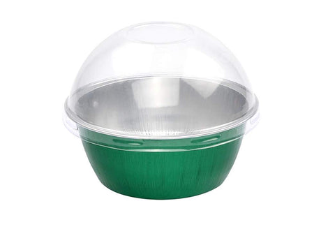 4 oz. Disposable Colored Aluminum Ramekins with Lids Case of 2000- #A50P