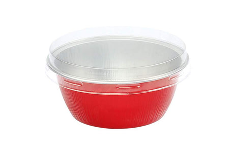 4 oz. Disposable Colored Aluminum Ramekins with Lids Case of 2000- #A50P