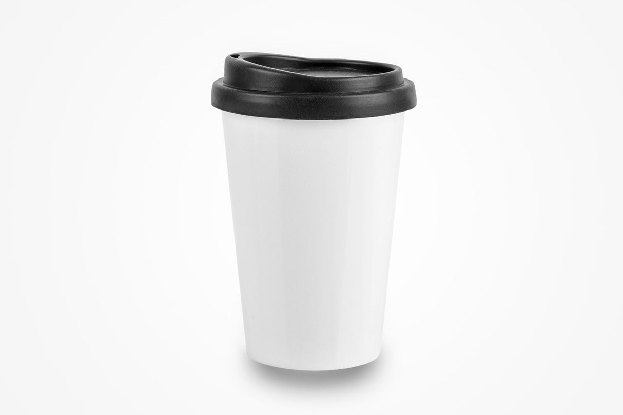 Prime Source White Paper Double Wall Hot Cup, 16 Ounce Capacity - Case of 500