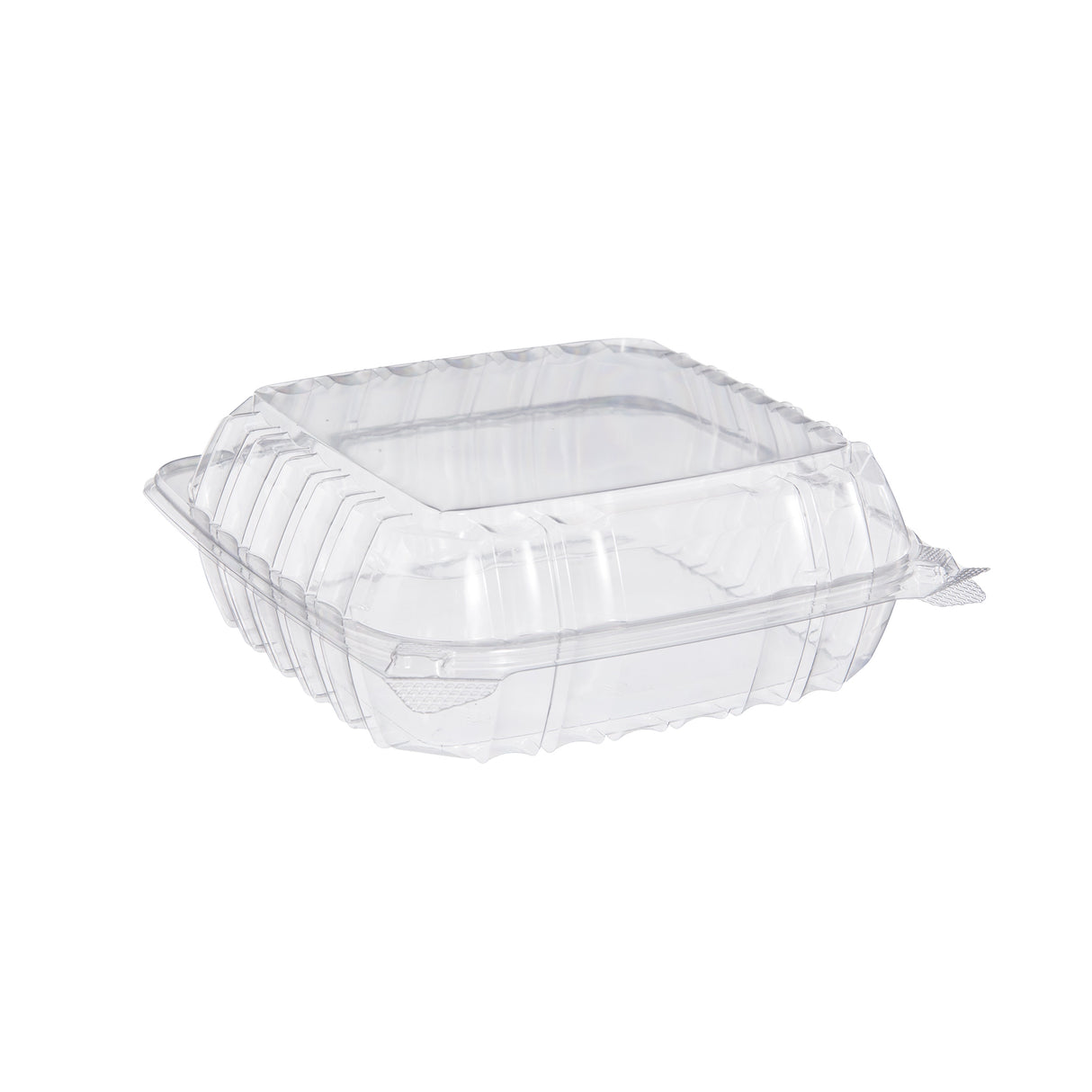 Dart 8" Clear Medium OPS Plastic Container - Case of 250 - #C90PST1