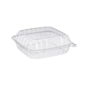 Dart 8" Clear Medium OPS Plastic Container - Case of 250 - #C90PST1 Dart Container