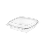 Safe-T-Chef 44 oz. Tamper Evident & Tamper Resistant Microwavable Takeout Container - Case of 84 Inline Plastics