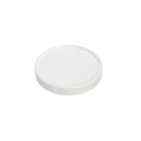 Dart Solo 16 oz. White DSP Paper Spiral Wound Non-vented Lid - Case of 500 - #CA16A-4000 Dart Container