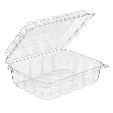 9 x 7 PET Plastic Bakery Container - Case of 132 - #CF6080
