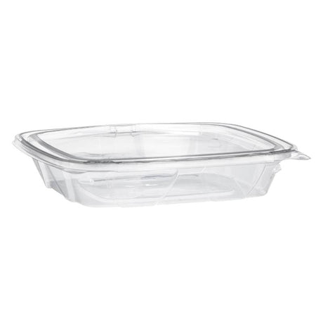 16–20 oz. PET Plastic Tamper-Evident/Resistant Clear Container with Flat Lid - Case of 200 - #CH1620DSF