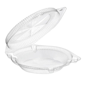 10" Low Dome Clamshell Pie Container - Case of 200 - #CPC110 Inline Plastics