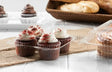 High Dome 4 Compartment Plastic Muffin Container - Case of 288 - #SLP44A Inline Plastics