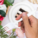 Medium Weight PP White Fork - Case of 1000 - #F6OW