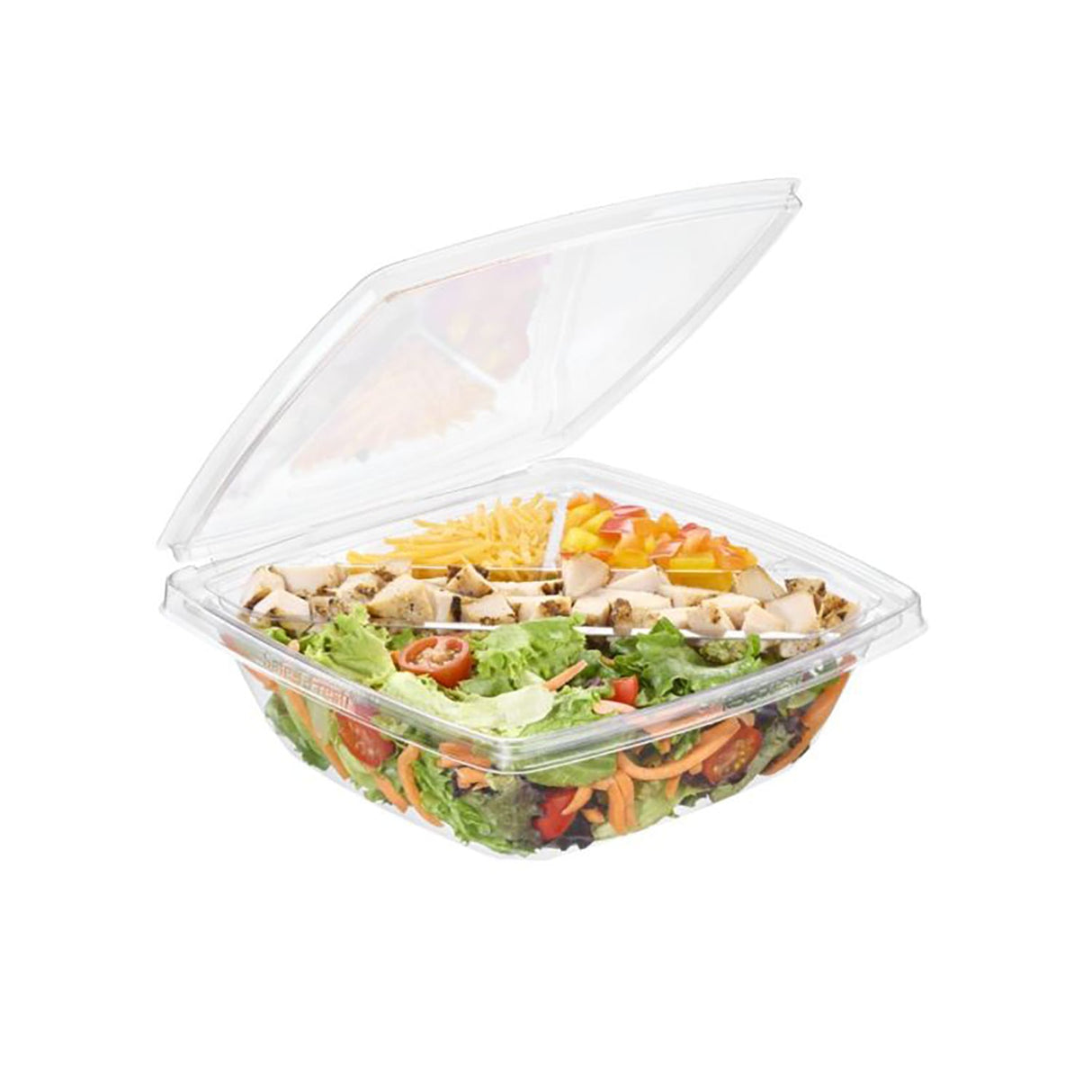 3 Compartment Triangular Tray Insert - Case of 420 - #FMT3MPW Inline Plastics
