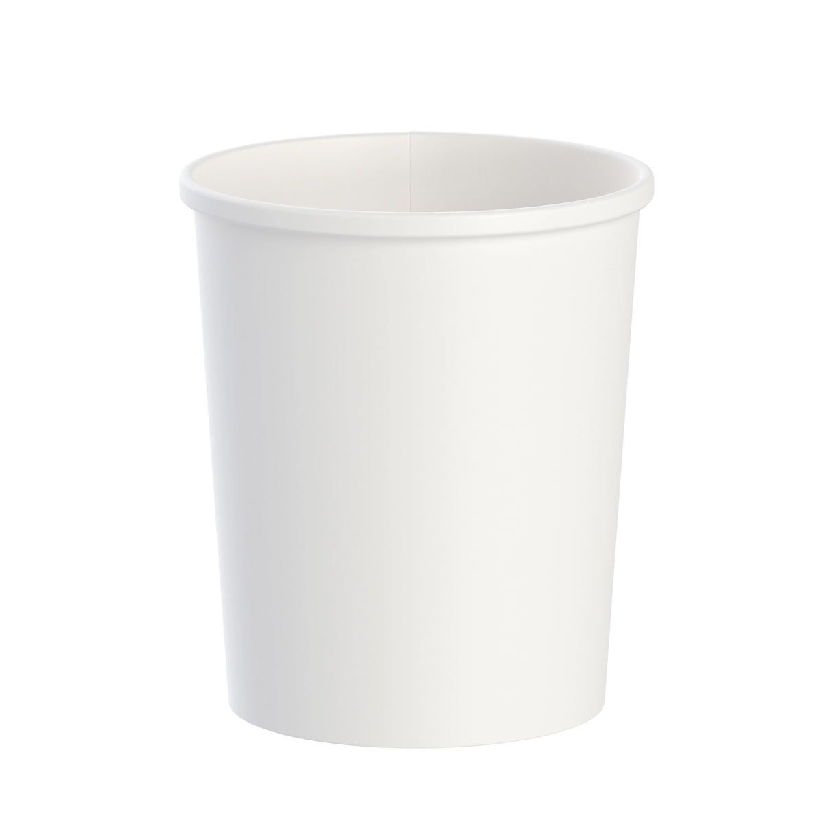 Dart Solo 32 oz. White DSP Paper Food Container - Case of 500 - #H4325-2050