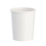 Dart Solo 32 oz. White DSP Paper Food Container - Case of 500 - #H4325-2050