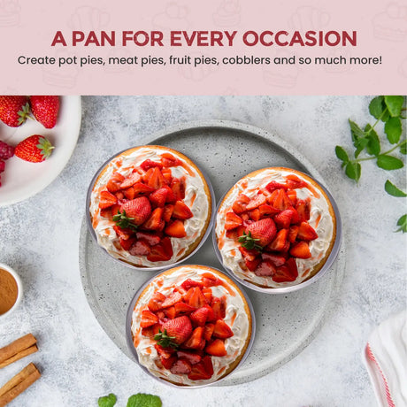 18 oz. Jumbo Disposable Aluminum Pot Pie Pan - Case of 600 -  #A57NL KitchenDance