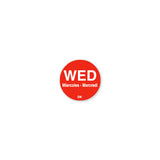 DuraMark™ 3/4" Trilingual Day of the Week Permanent Labels - Roll of 1000 DayMark Safety Systems