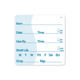 DissolveMark® 2x2 "Shelf Life/Use" By Food Labels - Roll of 250 - #IT112437 DayMark Safety Systems