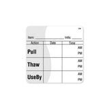 CoolMark™ 2 x 2 Pull/ Thaw/ Use By Food Rotation Labels - Case of 24 - #IT112461