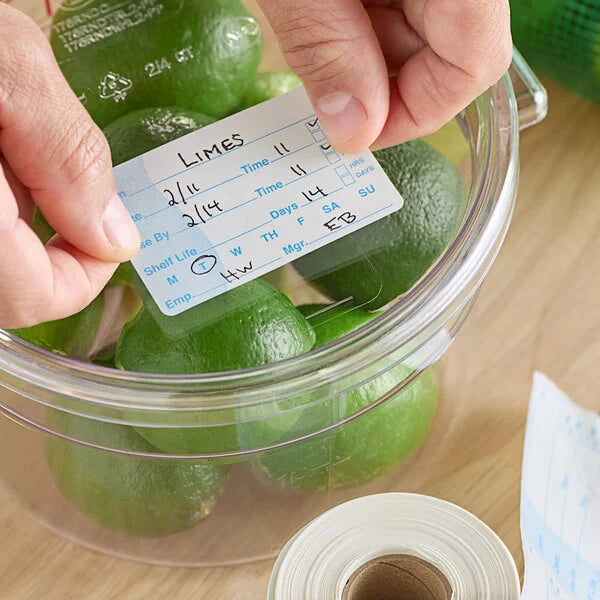 DissolveMark® 2x3 "Shelf Life/Use" By Food Labels - Roll of 250 - #IT113390 DayMark Safety Systems