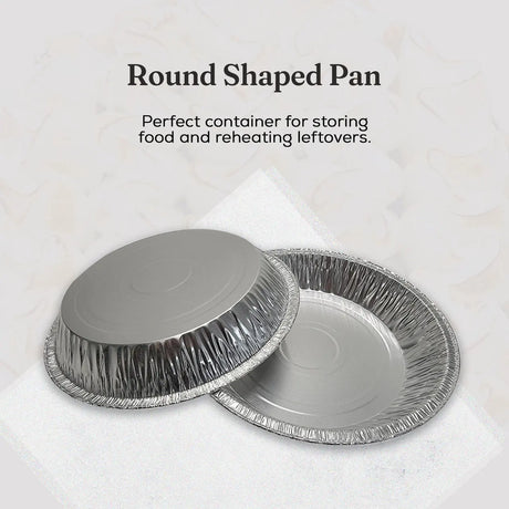 9" Disposable Aluminum Foil Pie Pan - Extra Deep - Case of 500 - #940 D & W Fine pack