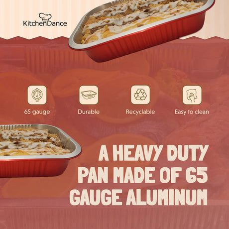 11" x  7" Colored Heavy Aluminum Entrée Pan - Case of 200 - #A71NL KitchenDance