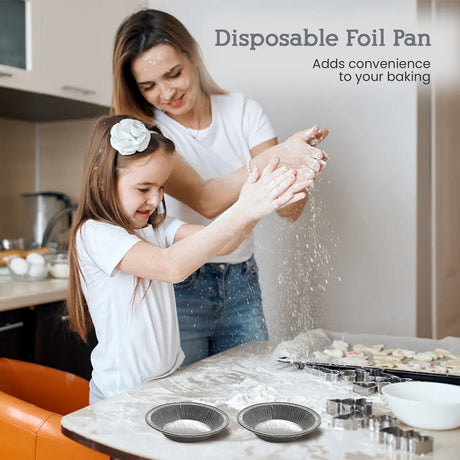 4¼" Disposable Aluminum Foil Tart Pan - Deep -Case of 1000  #425 D & W Fine pack